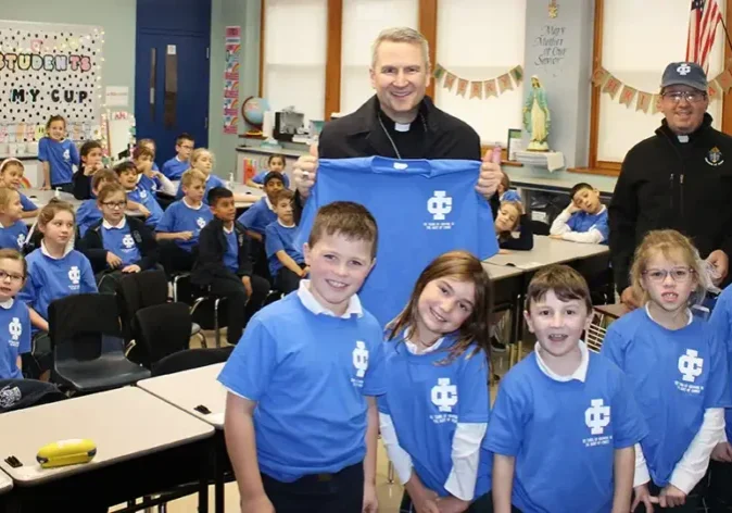 Bishop-Ronald-Hicks-of-the-Diocese-of-Joliet-visits-ICGS-2nd-graders-in-celebration-of-their-125th-Anniversary Bishop-Ronald-Hicks-of-the-Diocese-of-Joliet-visits-ICGS-2nd-graders-in-celebration-of-their-125th-Anniversary