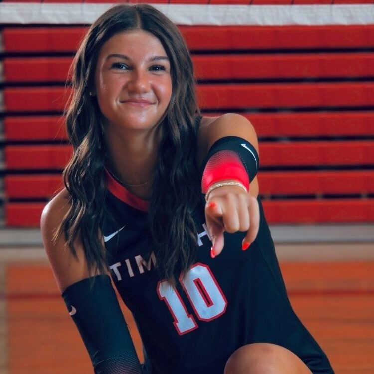 Bella Potempa had a huge volleyball career at Timothy Christian High School.