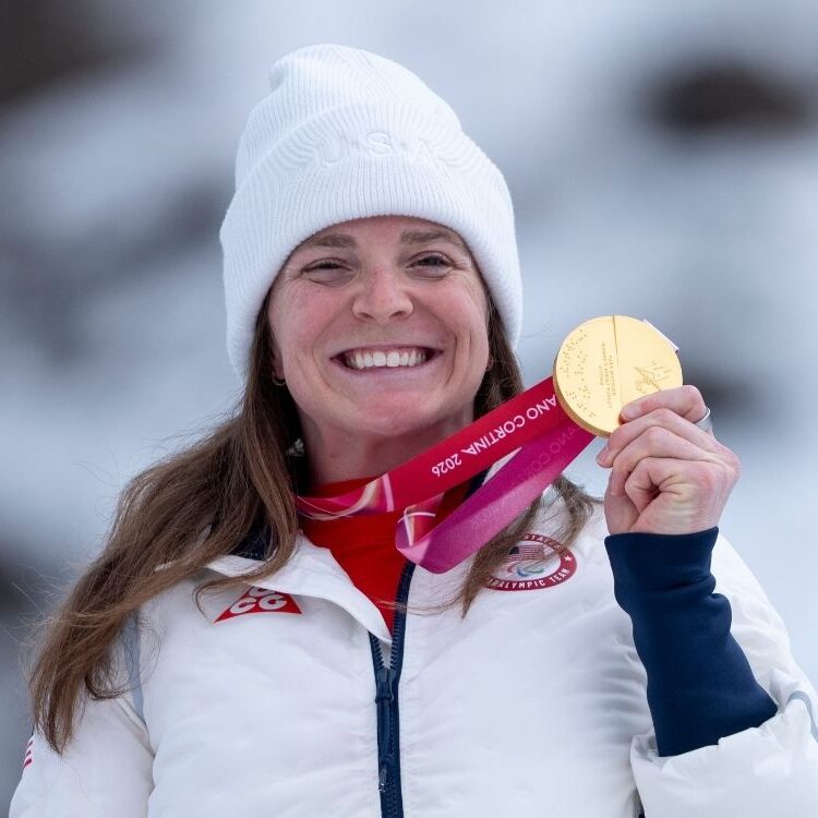 Gretsch’s gold medal was the first of four trips to the podium