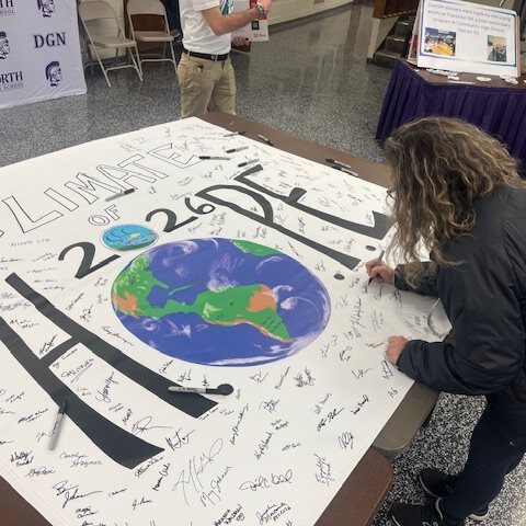 `Climate of Hope’ was a professional development session for area science educators led by DGN teacher and Educator of the Year honoree Jeff Grant. 