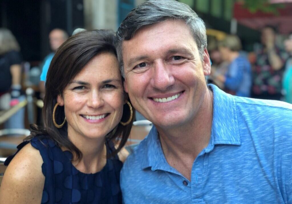 Jennifer Carmody Haunty and Jake Haunty share a commitment to supporting Wellness House and the families it serves.
